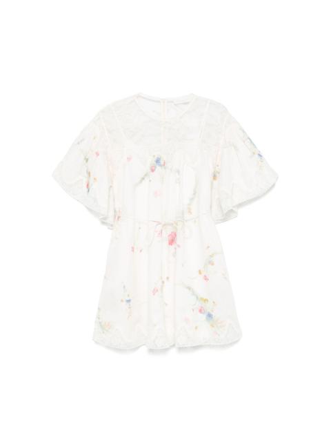 Zimmermann lace-trim dress