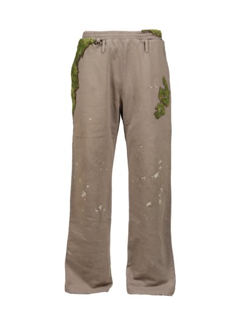 doublet MOSS-GROWN EMBROIDERY SWEAT PANTS / GRY