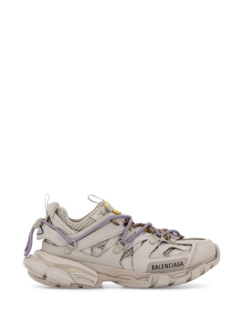 BALENCIAGA Balenciaga Women Grey Mesh And Rubber Track Trail Laces Sneakers