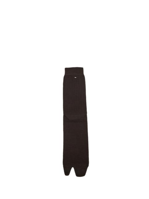 Maison Margiela TABI SOCKS (DARK BROWN)