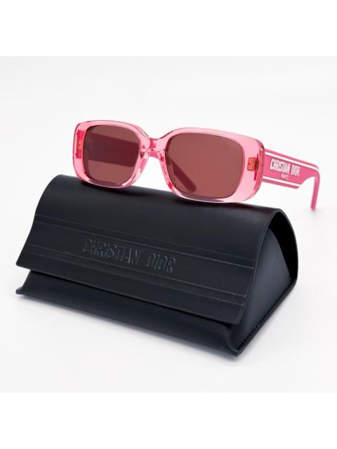 Dior NEW DIOR SUNGLASSES, DIOR WILDIOR S2U 73D0 PINK SQUARE WOMEN