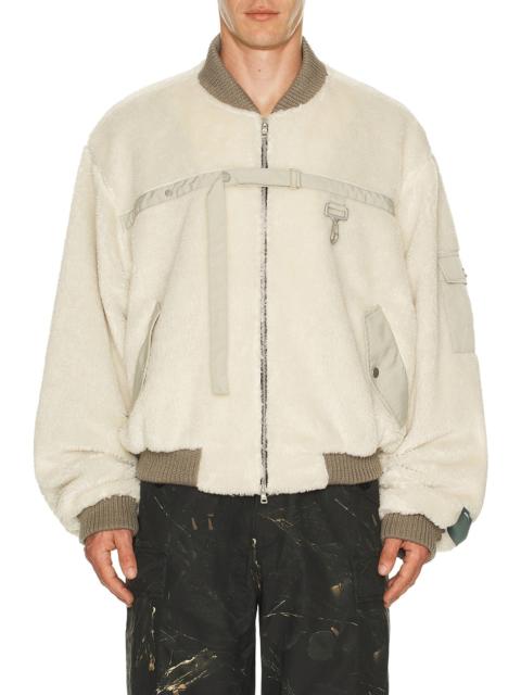 REESE COOPER® Sherpa Fleece Bomber Jacket