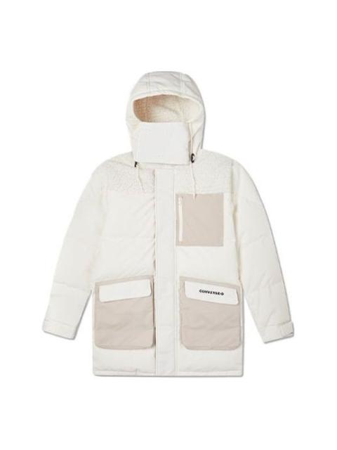 Converse Converse Premium Mid Down Jacket 'White' 10021971-A03
