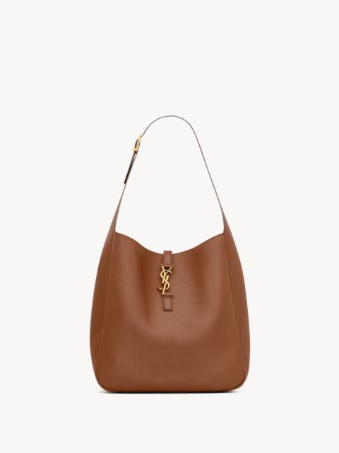 SAINT LAURENT LE 5 À 7 SUPPLE LARGE IN GRAINED LEATHER