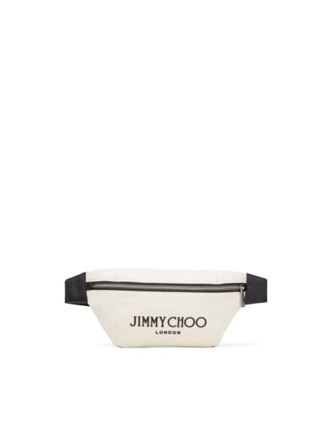 JIMMY CHOO Finsley logo-lettering belt bag