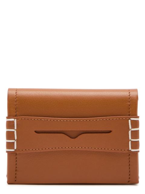 JW Anderson JW Anderson Loafer Leather Card Holder