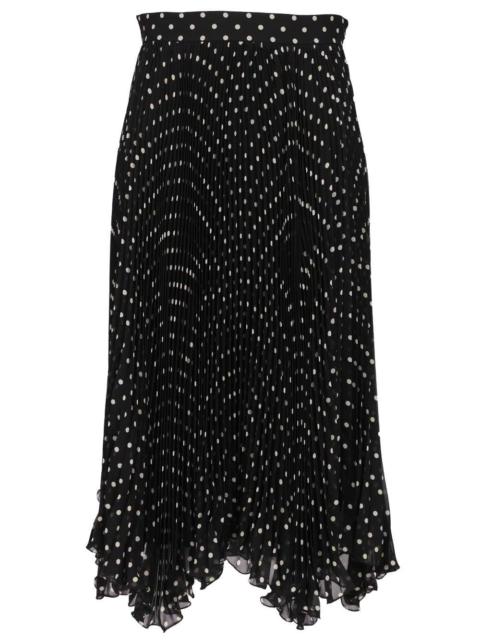 Valentino Valentino Garavani Women Silk Polka Dot Skirt