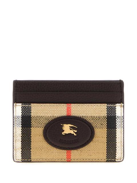 Burberry Burberry Women Printed Canvas Card Holder