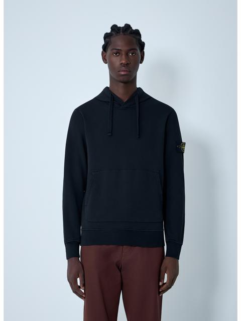 Stone Island Stone Island Men Compass Patch Hooded Sweatshirt