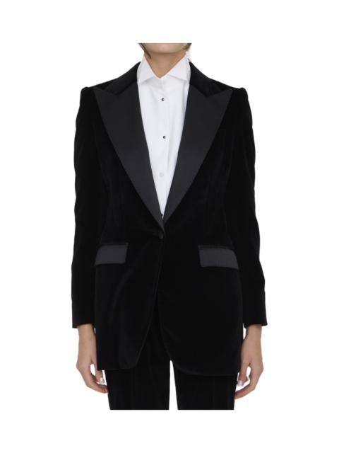 Dolce & Gabbana Velvet Tuxedo Jacket