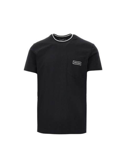 Dolce & Gabbana Dolce&Gabbana Cotton T-Shirt Black Men