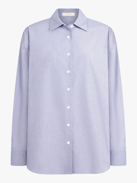 The Row ATTICA COTTON SHIRT | OXFORD BLUE