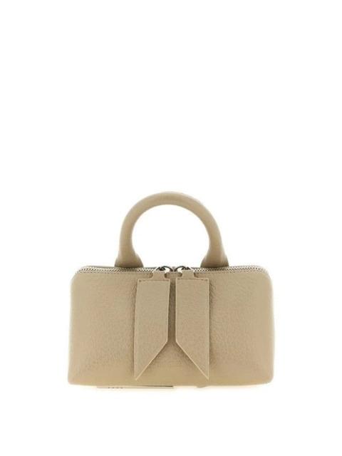 THE ATTICO THE ATTICO Friday Mini Beige Top Handle Bag New & Authentic