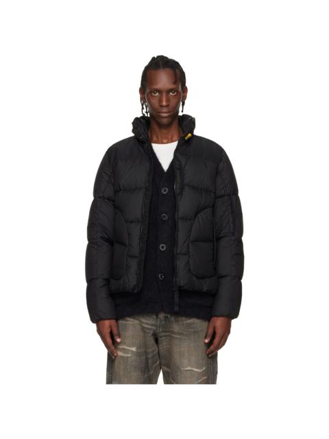 PARAJUMPERS Black Blackburn Hooded Down Jacket