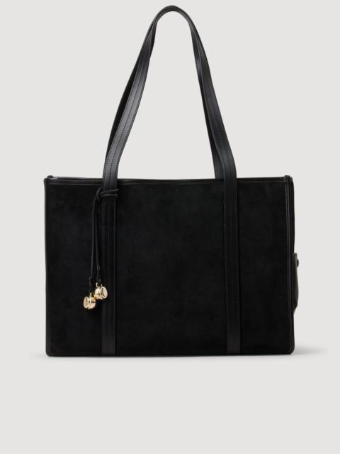 Sandro SOFT SUEDE SHOPPING BAG