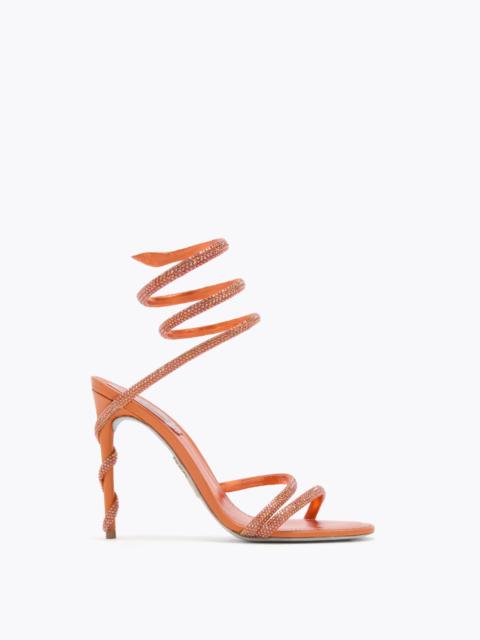 RENE CAOVILLA MARGOT ORANGE SANDAL 105