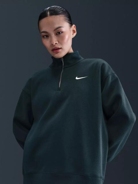 Nike Nike Women's Sportswear Phoenix Fleece Oversized 1/4-Zip Long Sweatshirt