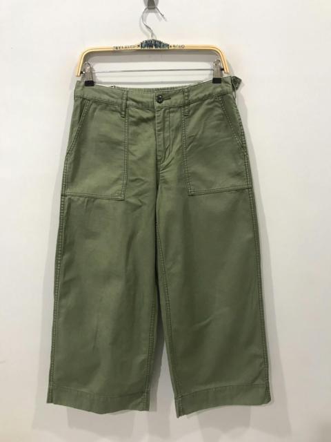 Other Designers coen Japan Military US Army OG107 Wide Cropped Baker Pant