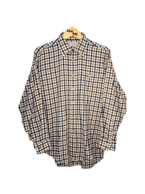 Vintage Aquascutum Nova Check Shirts