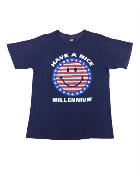 Other Designers Vintage Smiley Faces Shirt