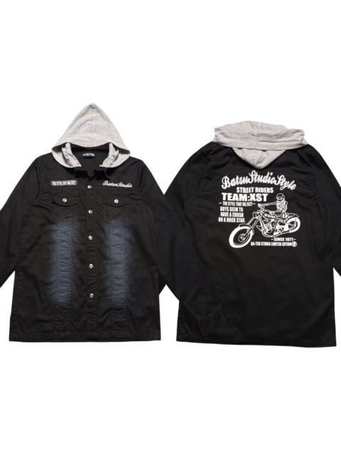 Other Designers Acne Studios × Japanese Brand × Vivienne Westwood - Vintage Batsu Studio Embroidery Shirt Buttop Up