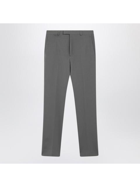 GUCCI Gucci Grey Wool Satin Trousers Men