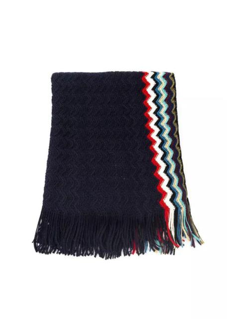 Missoni Missoni Black Wool Scarf
