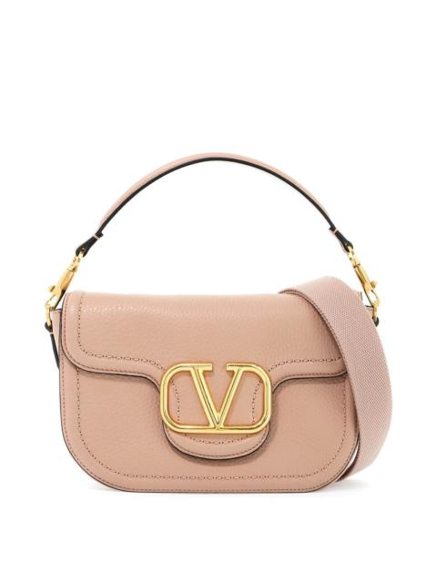 Valentino ALLTIME HAMMERED LEATHER SHOULDER BAG