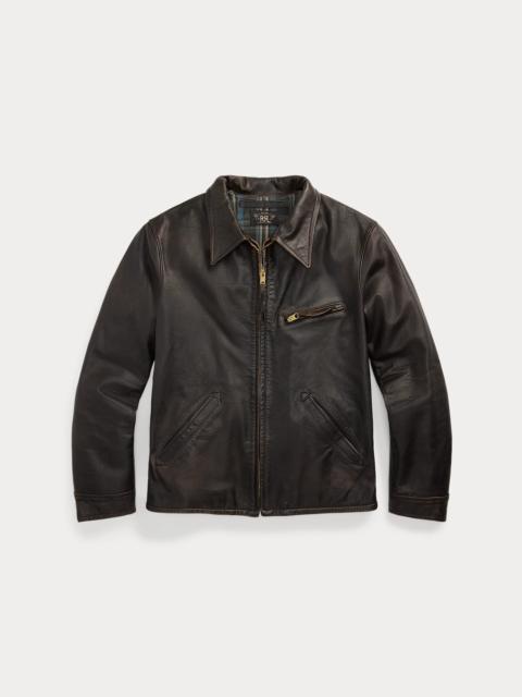 RRL  ジャケット RRL by Ralph Lauren Leather Jacket - 596821 | REVERSIBLE