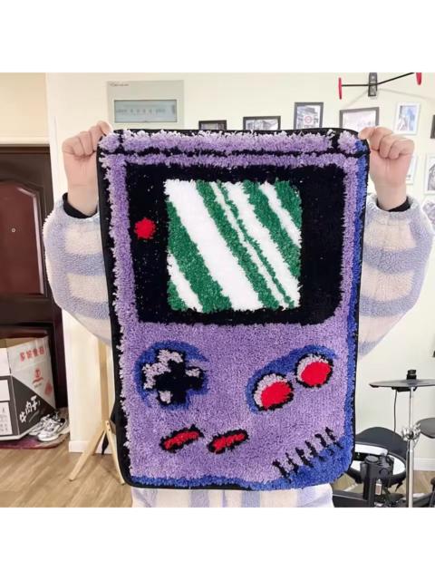 Other Designers Japanese Brand - Atomic Purple GameBoy Color Rug – Size 50 x 80 cm