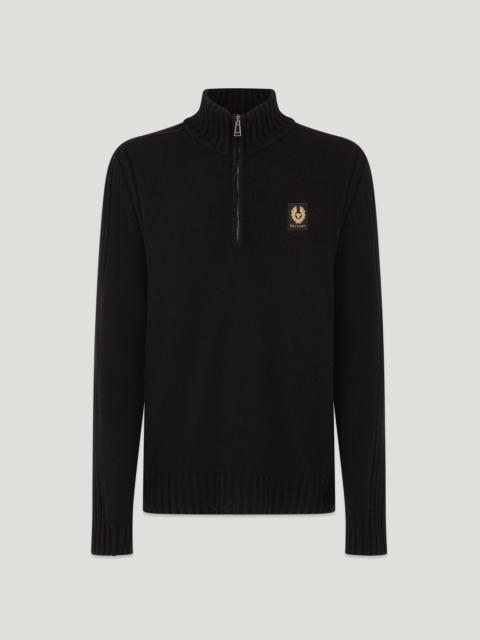 Belstaff WATCH QUARTER ZIP JUMPER