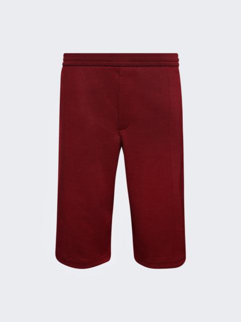 adidas X Wales Bonner Track Shorts Collegiate Burgundy