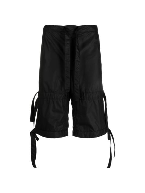 Walter Van Beirendonck Star drawstring cotton shorts