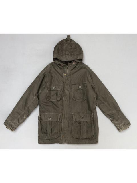 Diesel Diesel Sherpa Barbour Style Hooded Jacket