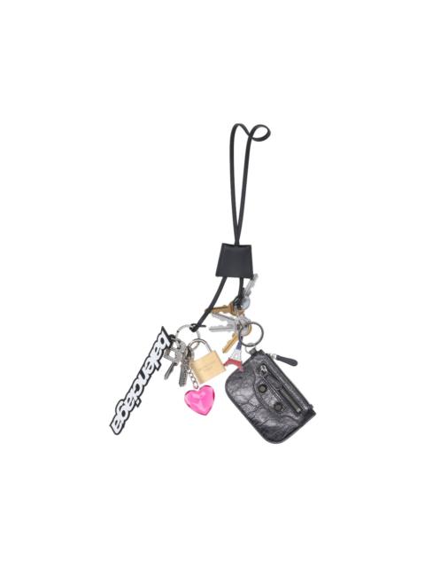 Logo Charm Keyring