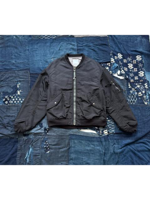 visvim VISVIM 23AW Thorson Jacket (Crash MA-1) – Washed, Distressed, and Mud-Dyed