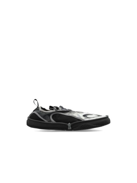 BALENCIAGA BALENCIAGA $595 Pocket Gradient Black White Sneakers New & A