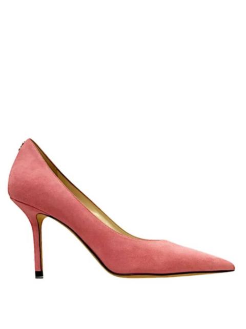 JIMMY CHOO Jimmy Choo Love 85 Suede Pointed-Toe Pumps