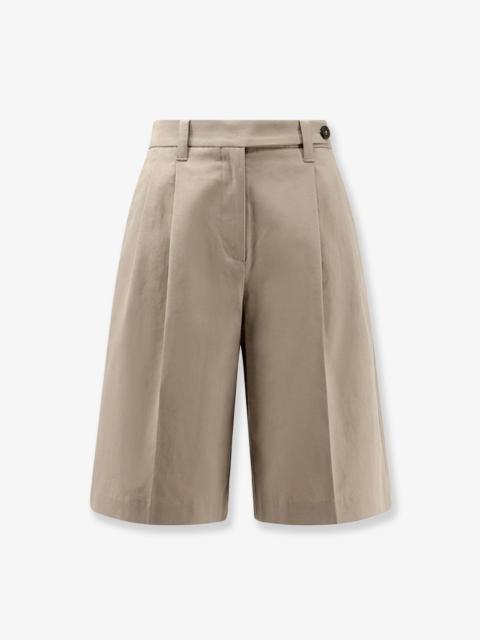 Brunello Cucinelli Brunello Cucinelli Women Cotton And Linen Shorts