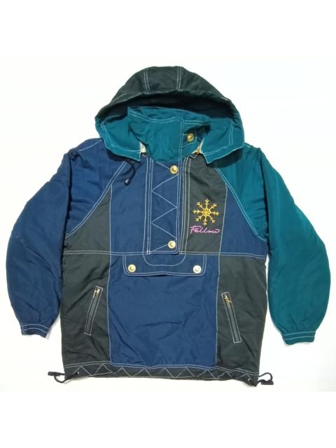 Other Designers Vintage - Vintage SQUADRA CORSE Raincoat Embroidery Snow/Fellow Logo