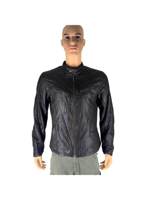 Other Designers Uniqlo - Neo Leather X Uniqlo Motorcycle Jacket #3543-47