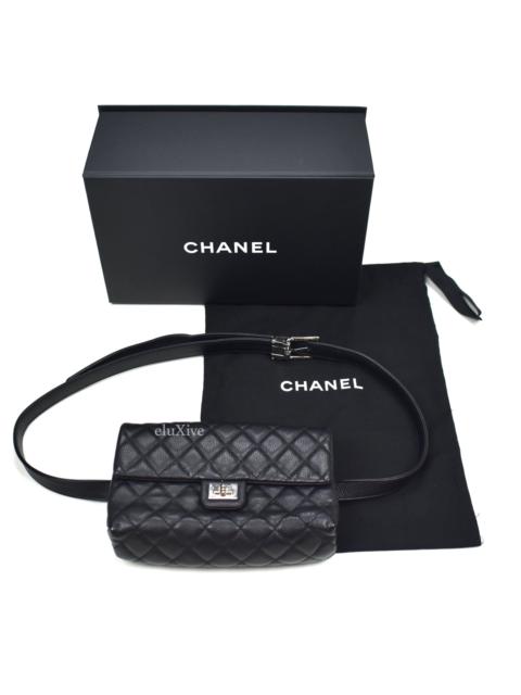 Other Designers Chanel Black Quilted Leather 2.55 Reissue Uniform Belt Bag