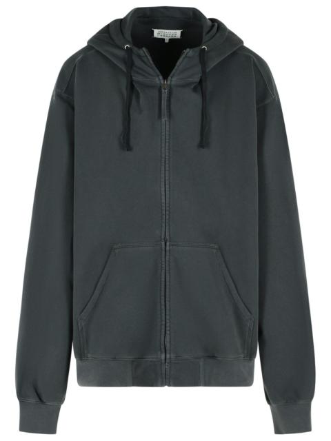 MM6 Maison Margiela Maison Margiela Gray Cotton Sweatshirt Men