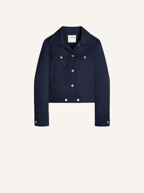 courrèges TWILL TRUCKER JACKET