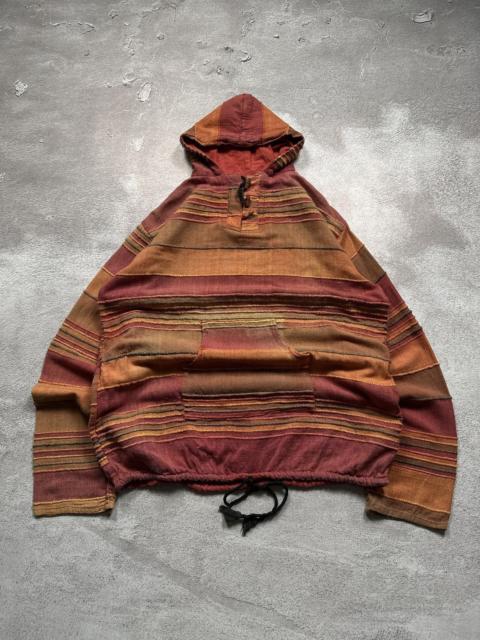 Other Designers Vintage 90s Kapital Style Japanese Knitwear Boro Hoodie