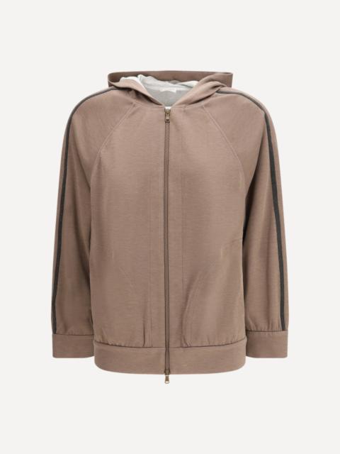 Brunello Cucinelli Cotton hooded Sweatshirt