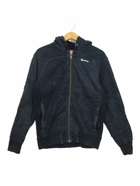 Other Designers Roots - ROOTS CANADA Zip Up Hoodie Jacket Sweater Outdoor Lifestyle