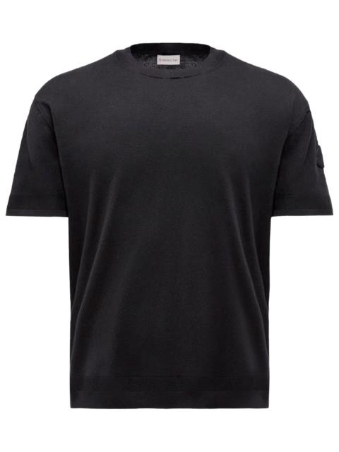 Moncler Moncler Men Silk & Cotton Knit T-Shirt