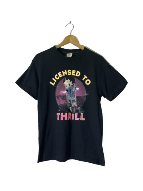 Other Designers VINTAGE 2004 BETTY BOOP LICENSED TO THRILL TEE