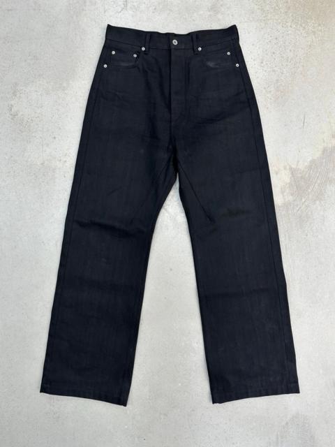 Rick Owens Black Straight Jeans